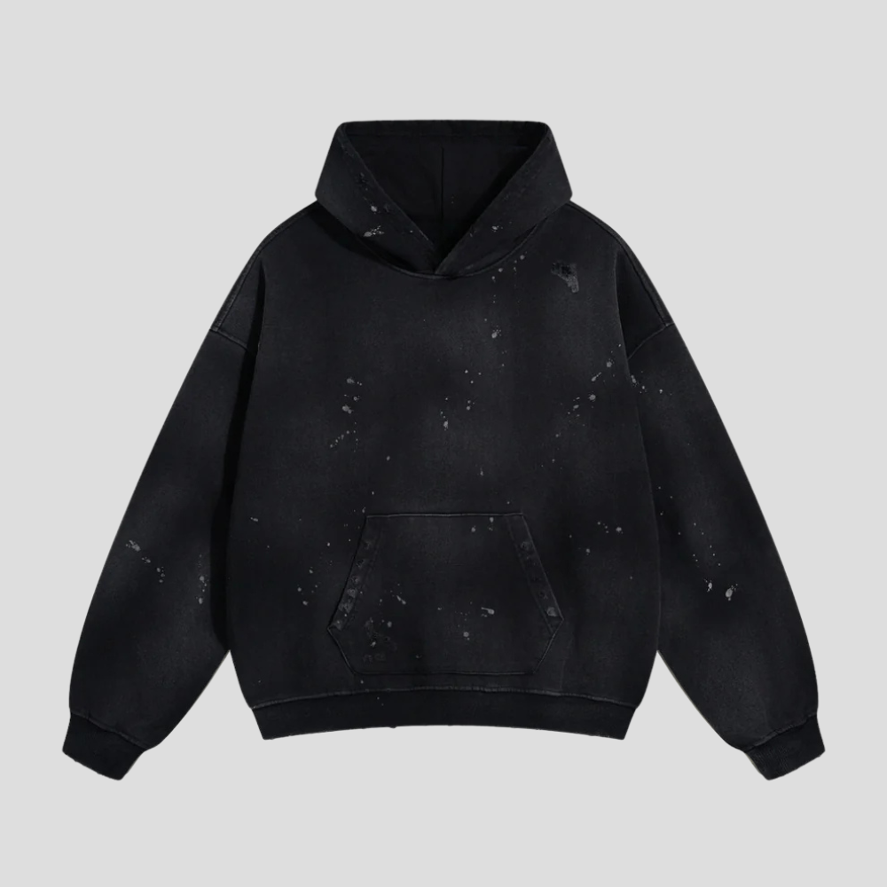 Paint Hoodie (Black)